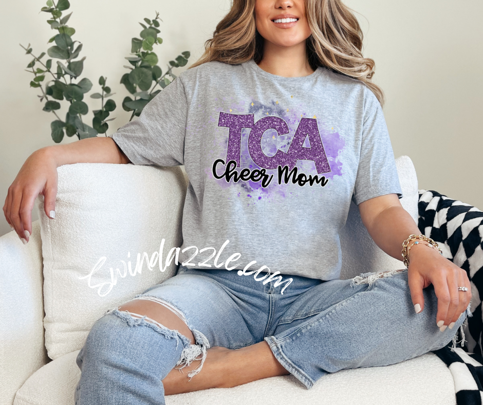 TCA Cheer Mom Watercolor Unisex Tee