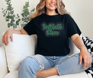 Softball Mom Rhinestone Shirt