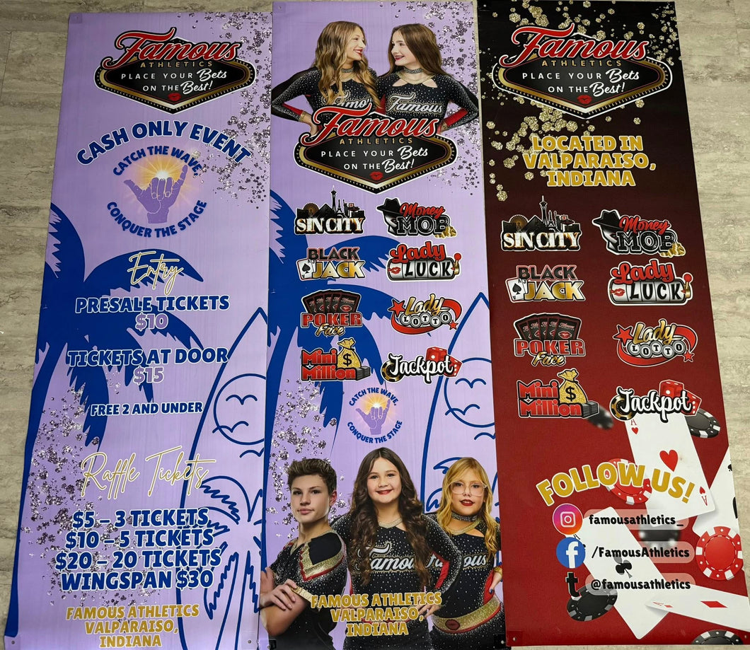 Custom 2x6ft Vinyl Banner