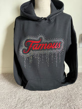 Load image into Gallery viewer, Famous Drip with Rhinestone Hood
