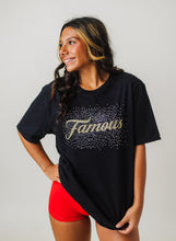 Load image into Gallery viewer, Famous Rhinestone Logo Unisex Tee
