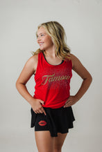 Load image into Gallery viewer, Rhinestone Famous Logo Tank
