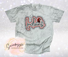 Load image into Gallery viewer, Indians Smoke Color Blast Tee
