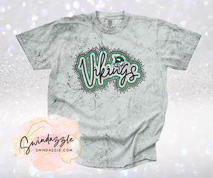 Vikings Smoke Color Blast Tee