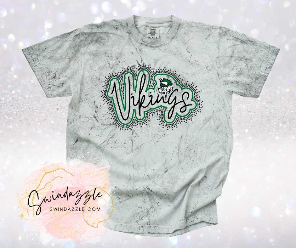 Vikings Smoke Color Blast Tee