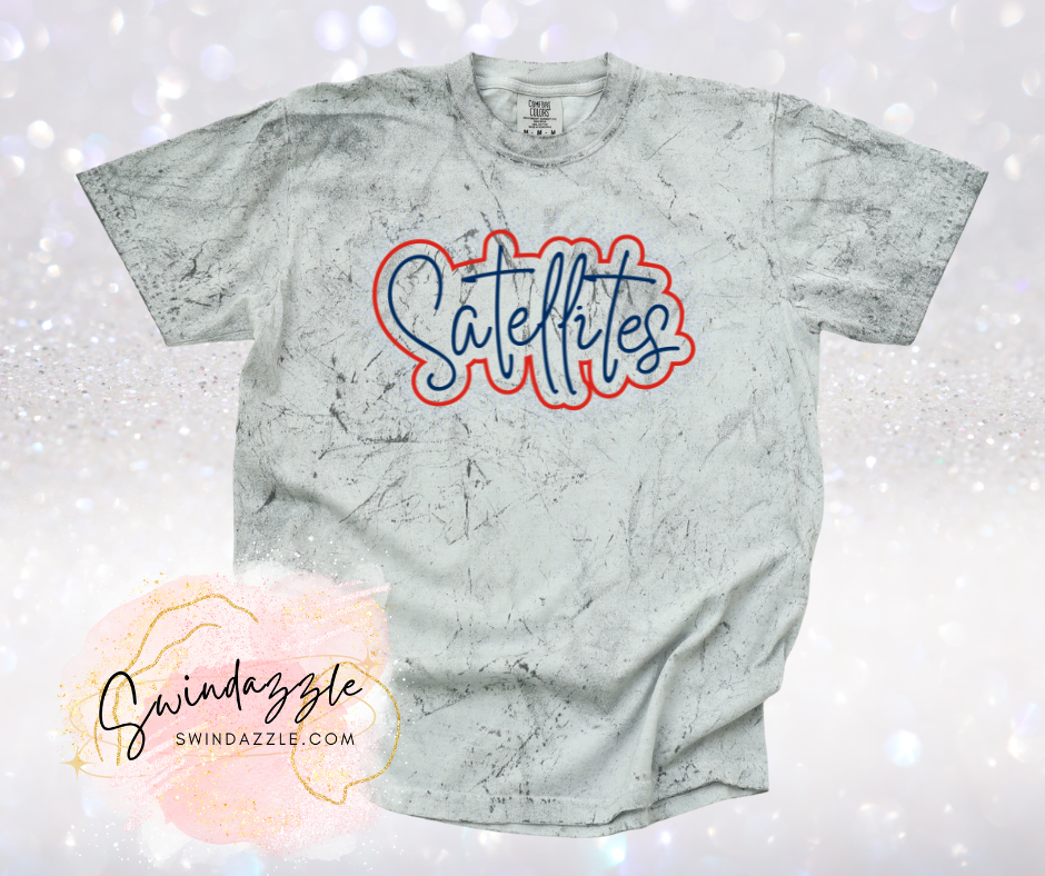 Satellite Smoke Color Blast Tee