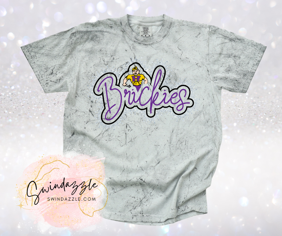Brickies Smoke Color Blast Tee