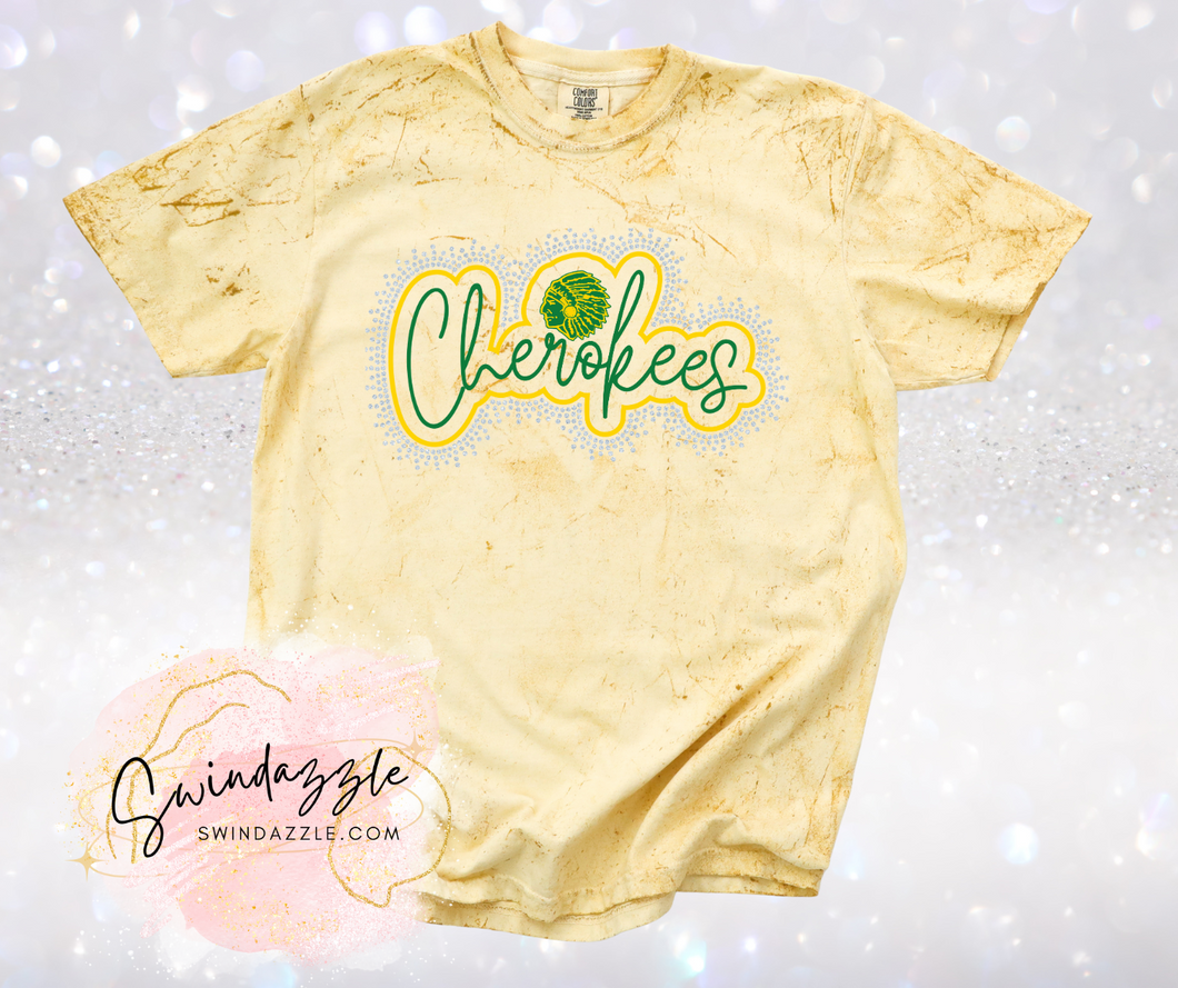 Cherokee Citrine Color Blast Tee