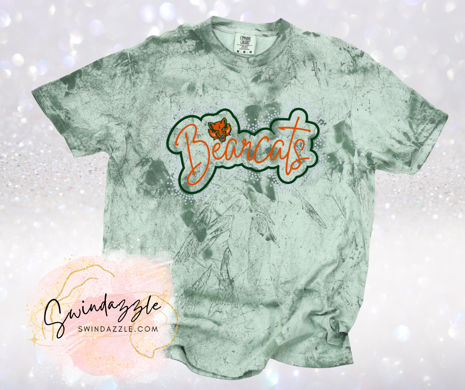 Bearcats Fern Color Blast Tee