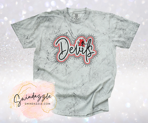 Devils Smoke Color Blast Tee