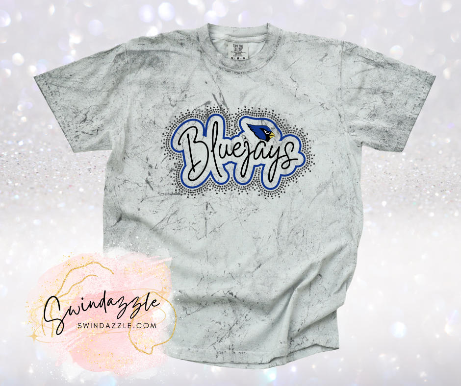Bluejays Smoke Color Blast Tee