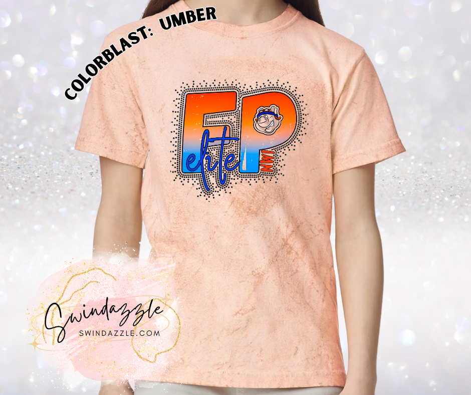 FP elite NWI umber colorblast tee