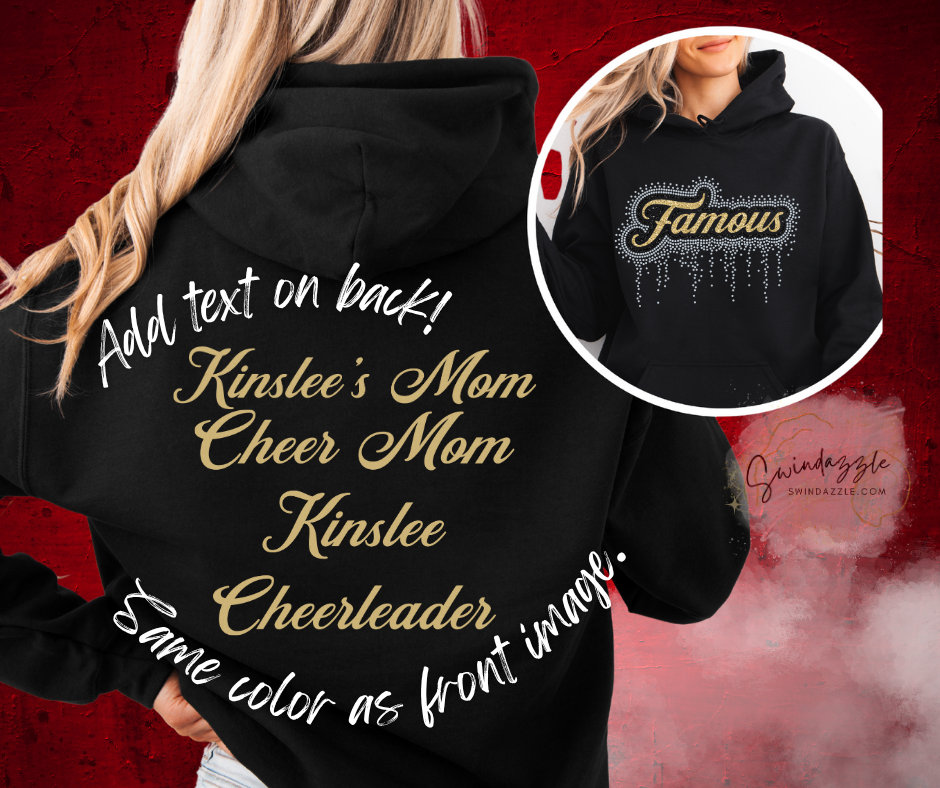 Text ADD ON to back!