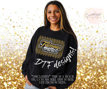 Load image into Gallery viewer, Famous Athletics Gold Lines - Crew
