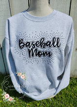 Load image into Gallery viewer, Baseball Mom Rhinestone Crew
