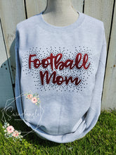 Load image into Gallery viewer, Football Mom Rhinestone Crew
