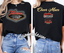 Load image into Gallery viewer, Famous Rhinestone Logo Unisex Tee with personalization
