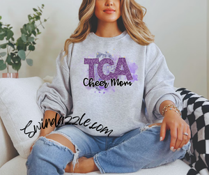 TCA Cheer Mom Grey Crew