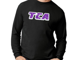 TCA logo Black Adult Long Sleeve