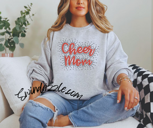 Cheer Mom Rhinestone Crew