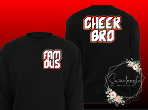 FAMOUS pocket design crew sweatshirt