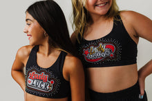 Load image into Gallery viewer, Season 7 team logo rhinestone sports bras
